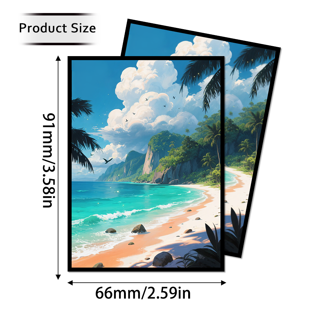 66X91mm 60PCS Standard Size Ad - Collector Card Sleeve review and price