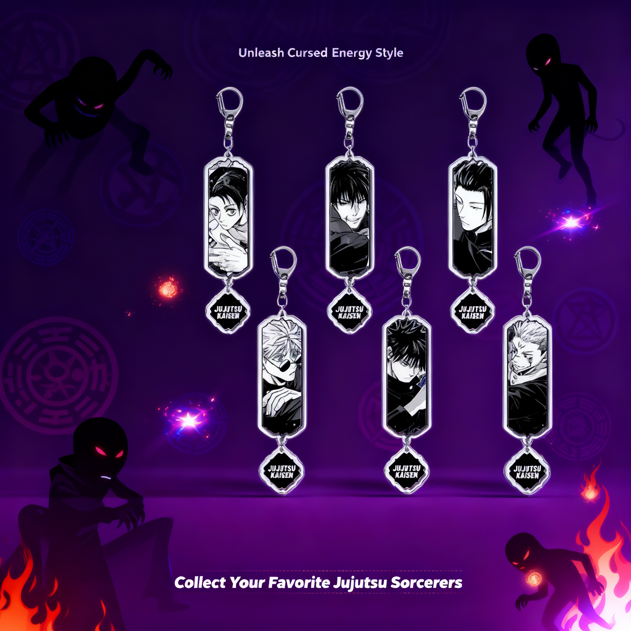 Jujutsu Kaisen Anime Keychain  - Gojo Anime Merchandise review and price