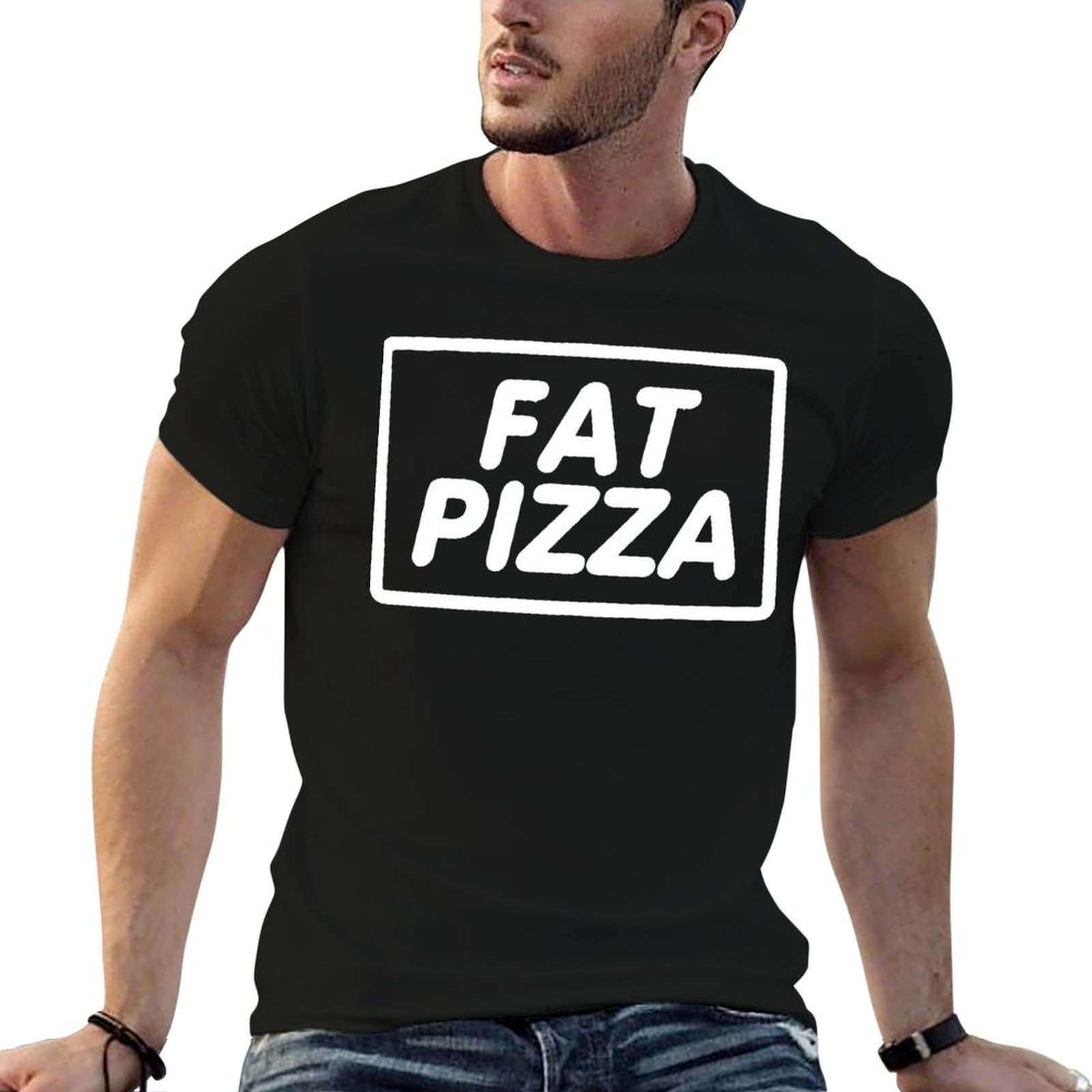 BEST SELLER - Fat Pizza Logo M - Anime Merchandise Shirt review and price