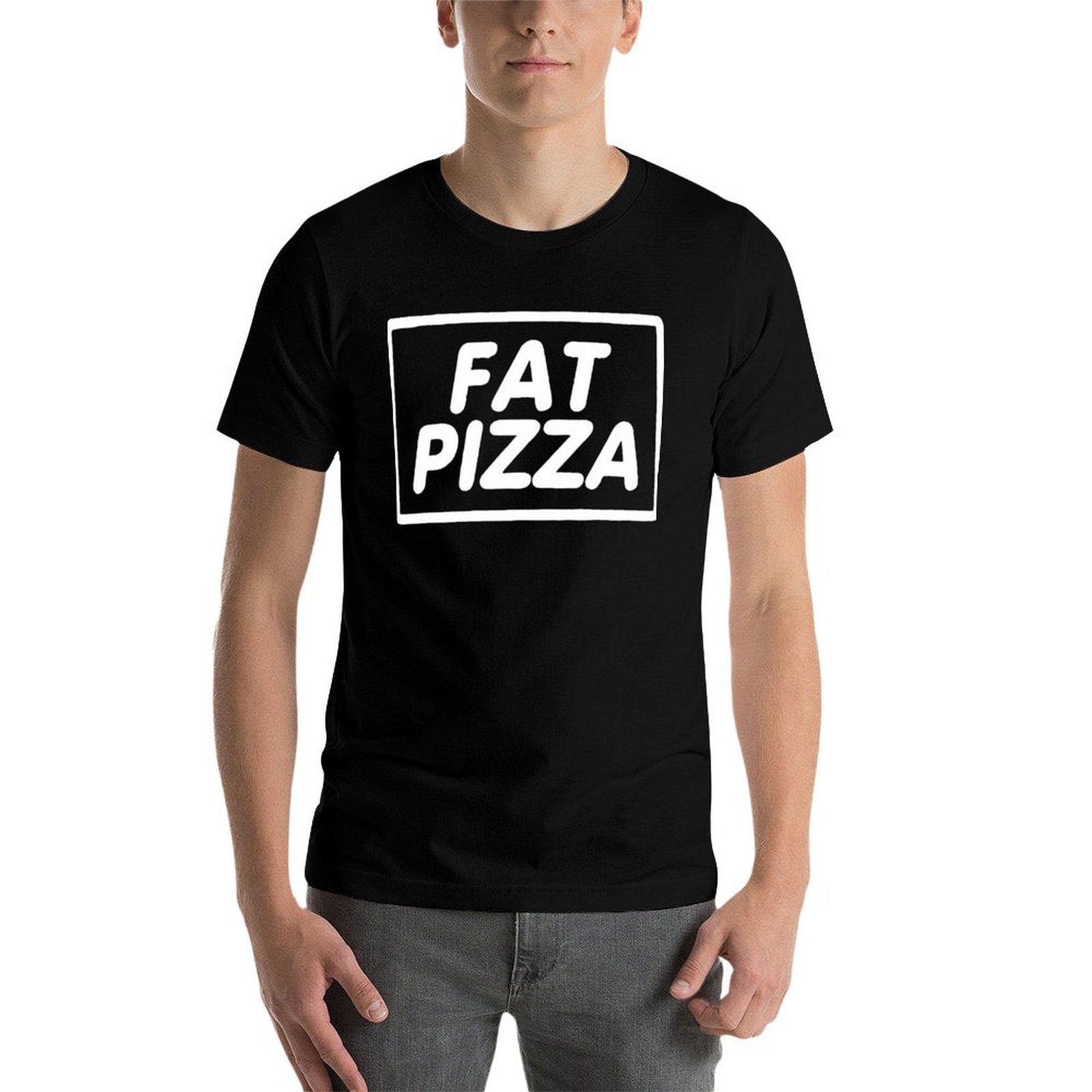 BEST SELLER - Fat Pizza Logo M - Anime Merchandise Shirt review and price