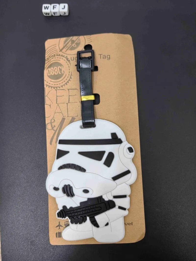Star Wars card luggage tag fea - Anime Related Merchandise review and price