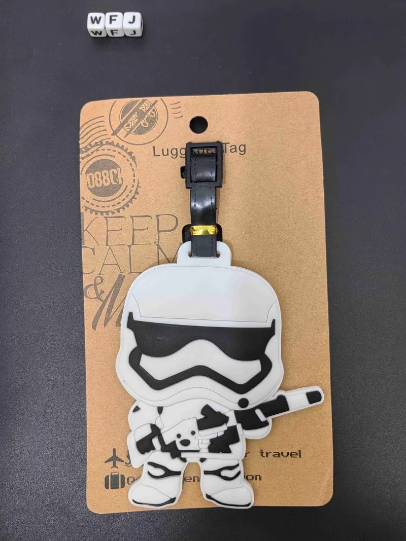 Star Wars card luggage tag fea - Anime Related Merchandise review and price