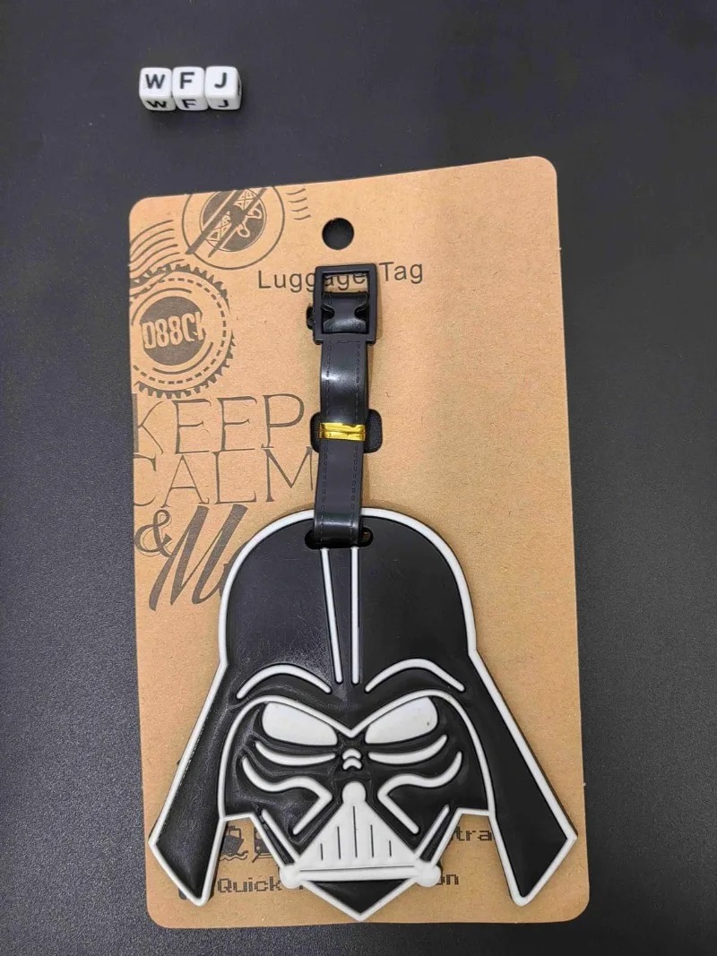 Star Wars card luggage tag fea - Anime Related Merchandise review and price