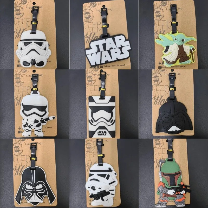 Star Wars card luggage tag fea - Anime Related Merchandise review and price