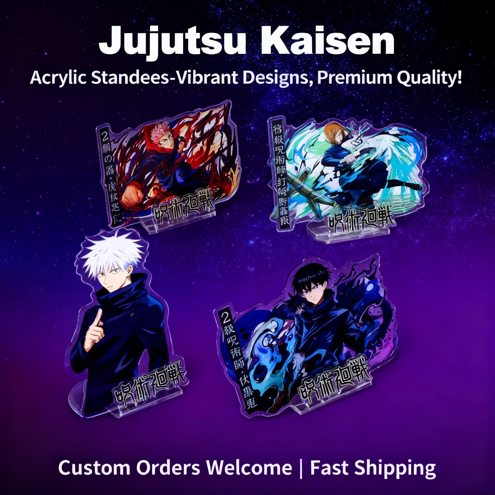 Anime Jujutsu Kaisen Merchandi - Gojo Anime Merchandise review and price