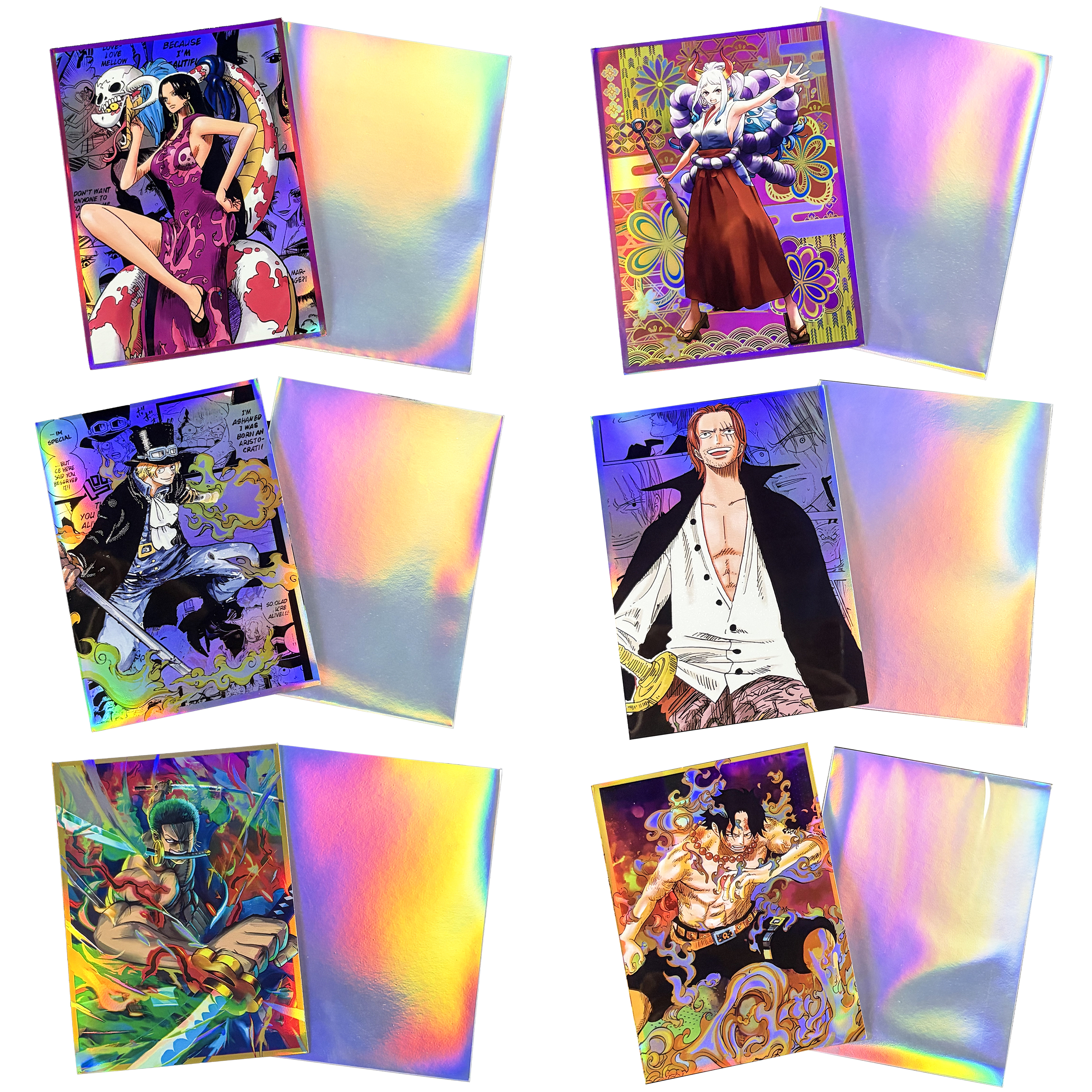 Holographic One Piece Sabo/Zor - Collector Card Sleeve review and price