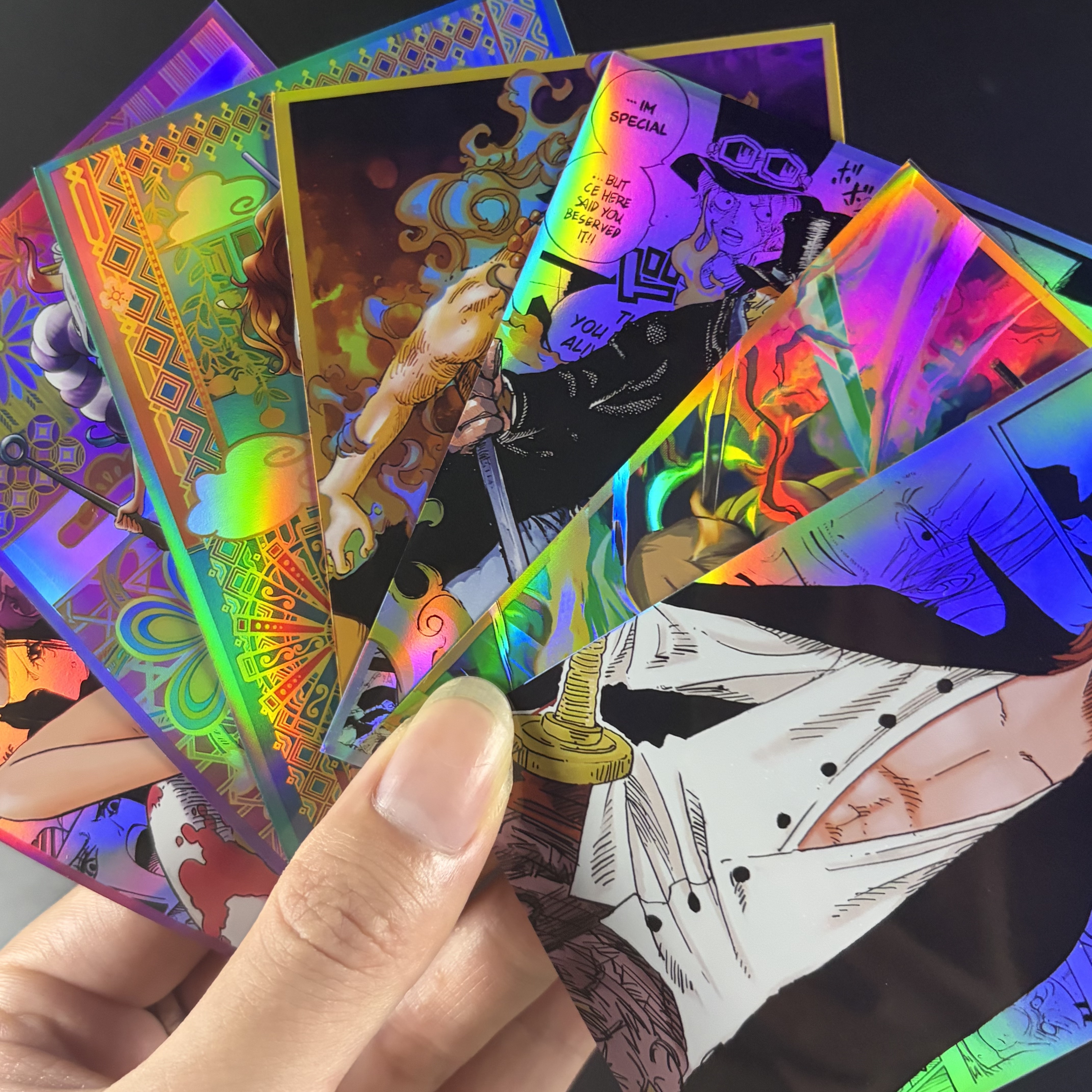 Holographic One Piece Sabo/Zor - Collector Card Sleeve review and price