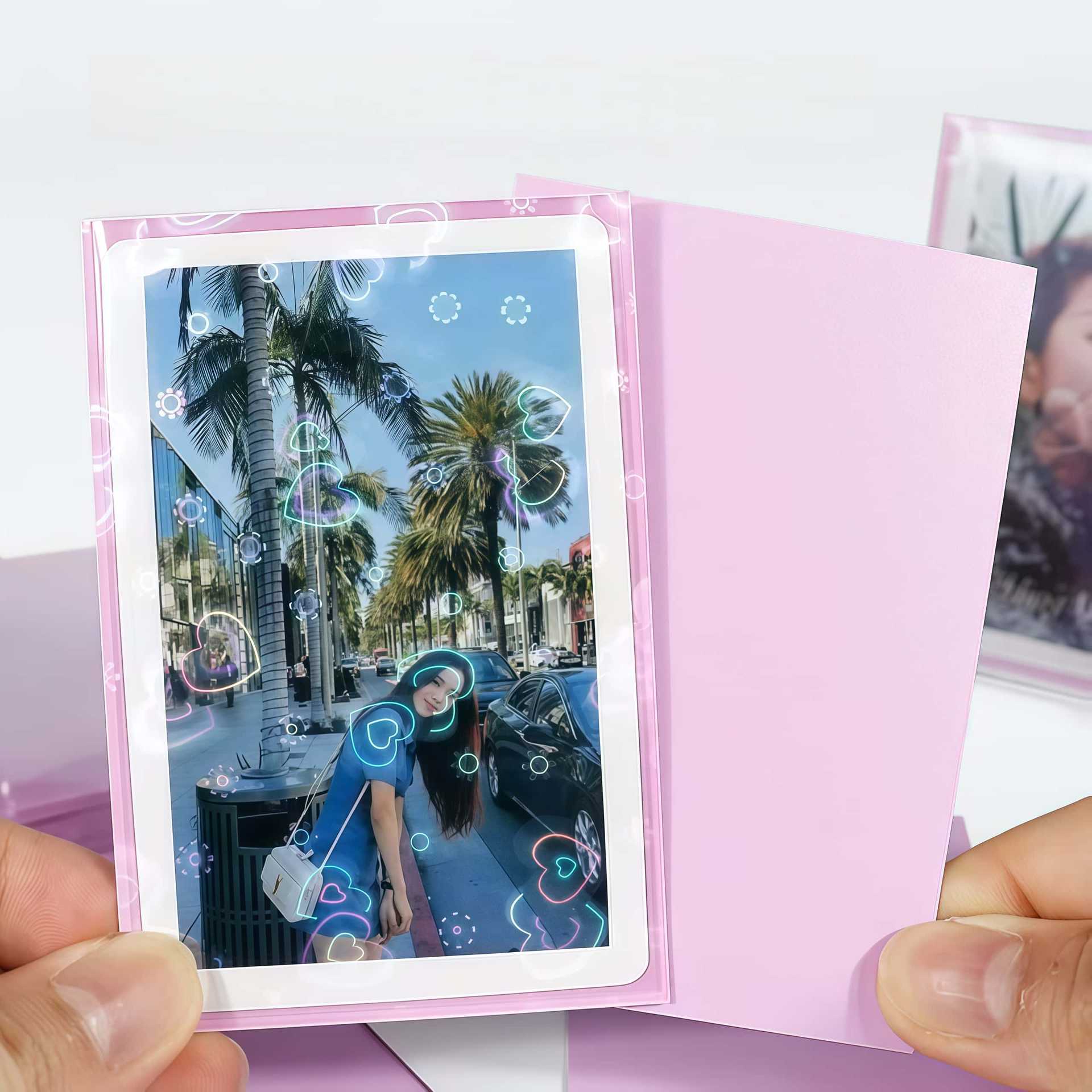 61x91mm Laser Heart Card Sleev - Collector Card Sleeve review and price