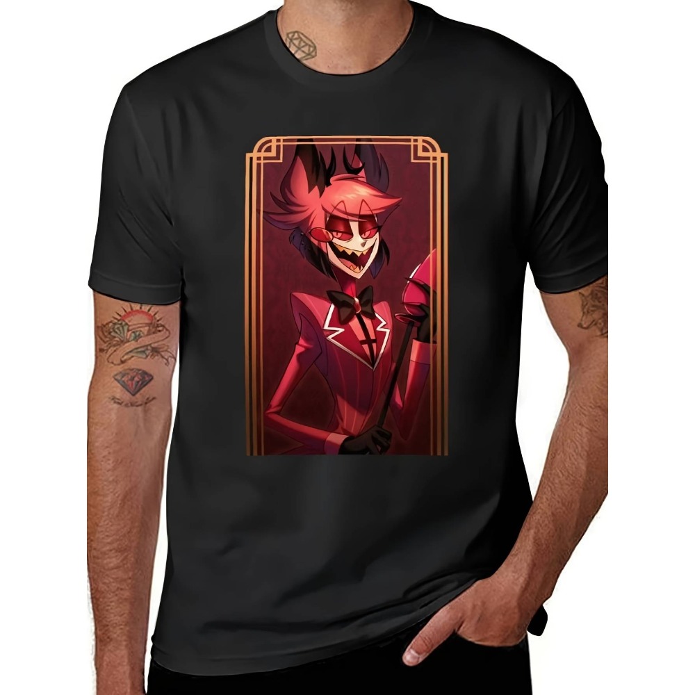 Anime Alastor T-Shirt for Men  - Anime Merchandise Shirt review and price
