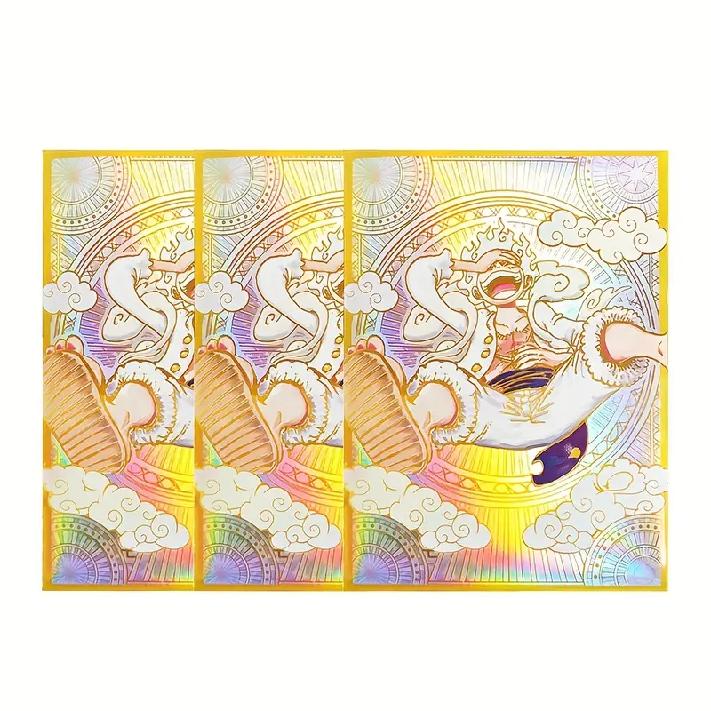 60PCS OPCG Luffy Foil Anime Ca - Collector Card Sleeve review and price