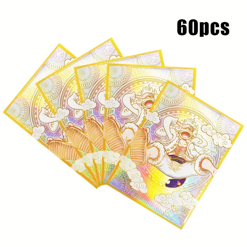 60PCS OPCG Luffy Foil Anime Ca - Collector Card Sleeve review and price