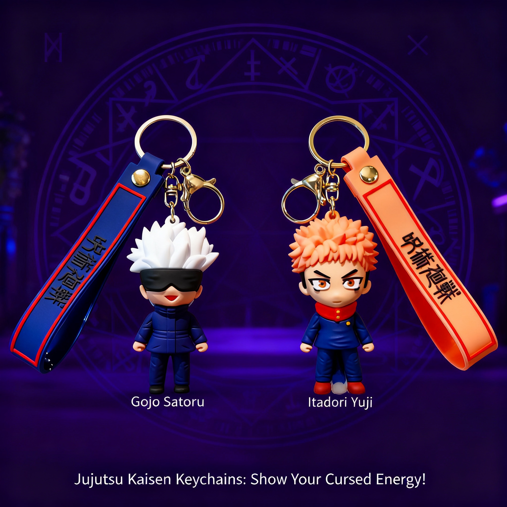 Jujutsu Kaisen Anime Keychain  - Gojo Anime Merchandise review and price